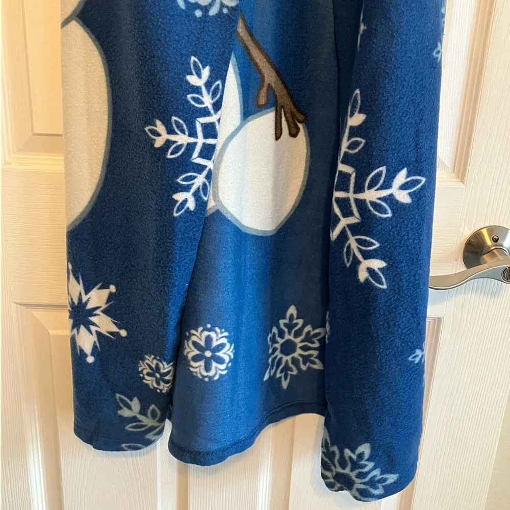 Disney Olaf character Snuggie Frozen open robe snowman blue winter gift kids
